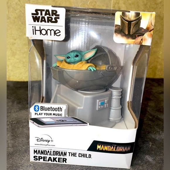 Disney Star Wars Mandalorian The Child Bluetooth Speaker by iHome New Sealed - Picture 1 of 6